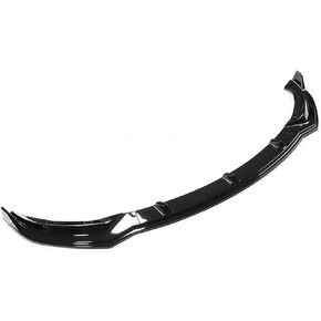 Spoiler Separator, Compatible with Tesla Model 3 2017-2019 2020 2021 2022 2023 Sedan 4-Door Front Bumper Spoiler Splitter Lip Carbon Fiber Look/Gloss Black(Carbon Fiber)