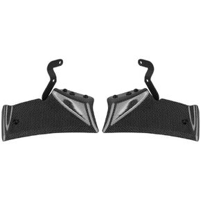 Aerodynamic Wing Deflector Compatible with MT10 MT-10 SP MT 10 2022-2024 Front Downforce Spoiler Naked Frontal Spoilers Winglet(Twill Pattern)