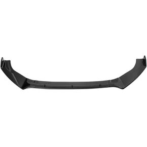 Spoiler Separator, 3X 2013 to 2019 Compatible with VW Golf 7 7.5 MK7 MK7.5 GTI R R-line GTD GTE Car Front Bumper Lip Spoiler Splitter Diffuser ABS(Gloss Black)