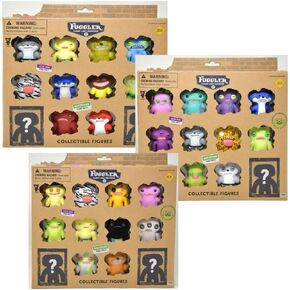 Fuggler Collectible 12pk Figures in Deluxe Box - Includes 1 Rare + 1 Ultra Rare Hidden Figure
