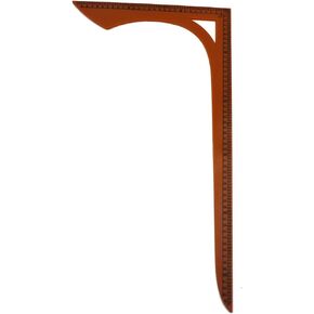 L Shape Sewing Measure Ruler Double-Sided Scale Ruler Cutting Ruler Practical Household Sewing Gadgets