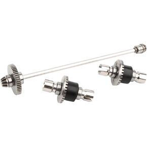 14301 RC Car 2 Packs Powder Metallurgy Differential 16420Y & Main Drive Shaft Set 14400Y Accessory Replacement Spare Parts for 14301 14302 14303 Trucks