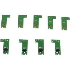 Compatible 9 Color Ink Cartridge Chips Compatible with SureColor P800 Model T8501 to T8509