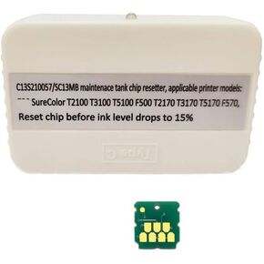 SC13MB C13S210057 Chip Resetter Compatible with Maintenance Tank Compatible with SureColor T3170X T3170M T5170 T5170M T2150 T3150 T5150 T3100N T5100N