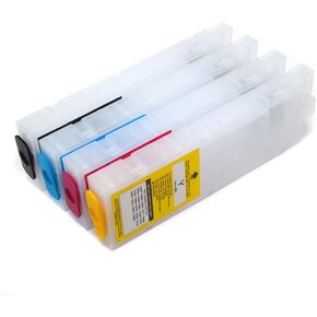 Compatible 320ML Empty Ink Cartridge 4Color IP11A IP11B with Chip Compatible with PX-S887 PX-M887F Printer(IP11B)