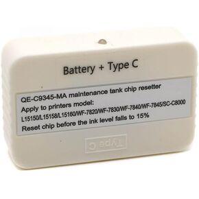 Chip Resetter Compatible with C9345 Waste Ink Box Compatible with ET-8500 ET-8550 ST-C8000 ST-C8090 EC-C7000 L15150 L15158 L15160