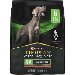 Purina Pro Plan Veterinary Diets HA Hydrolyzed Protein Dog Food Dry Salmon Flavor Formula - 25 lb. Bag