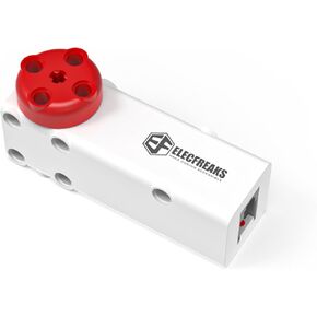 ELECFREAKS PlanetX 2 in 1 Smart Brick Motor and Servo for microbit Nezha Pro Expansion Board,High-Precision Closed-Loop Motor Including Blocking Detection and Voltage Protection/Latch Hole Design