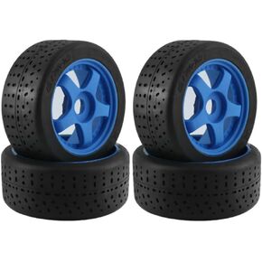 Compatible 17mm Hex 5-Spoke 100x42mm 42/100 Tire Wheel Compatible with 1/7 RC Car Upgrade Accessories(White)