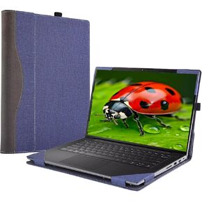 Laptop Cover Compatible with HP Elitebook 640 840 845 1040 G9 G10 G11 ProBook 440 445 14 inch G11 ZBook Firefly 14 G9 Case Protective Skin Sleeve PU Leather Pouch (Pink)