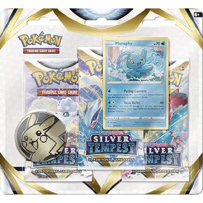 Pokemon Silver Tempest Triple Pack Manaphy Booster