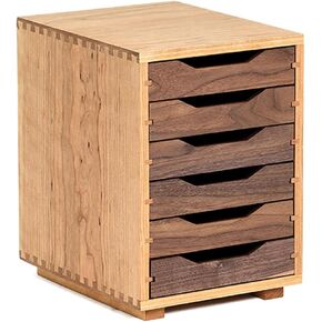 Storage Box Storage Cabinet，Flat File Cabinet Storage, Desktop Drawer Cabinet,Wooden Desktop Cabinet,Desktop Document Drawings All Solid Wood Office Mobile Drawer Cabinet,Detailed Design,fit