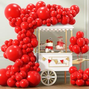 APLANET 150pcs White Balloons Different Sizes 18 12 10 5 Inch, Latex Balloons for White Themed Birthday Wedding Baby Shower Party, Grad Anniversary Supplies, Arch Kit Decoration
