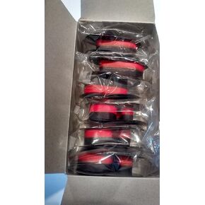 6 Calculator Ribbons Replacement for Canon MP11DX, Canon MP-11DX Black Red