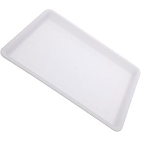 TOYANDONA Plastic Activity Tray for Crafts Multi Functional Paint Palette for Artists Students for Watercolor Painting Sketching and Illustration Organized Workspace