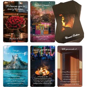 Unsent Letters Oracle Cards Deck [Things I Wish I Could Tell You...] Love Oracle Card Deck