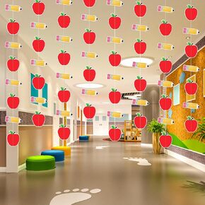 Back to School Party Decorations - NO DIY - Welcome Back to School Hanging Decorations for Classroom Ceiling Backdrop,First Day of School Decorations for Kindergarten Elementary School Teacher Office