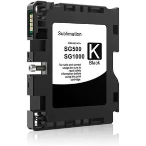 Compatible Ink Cartridge Compatible with SG500 SG1000 with Chip Sublimation Ink Compatible with A3 Color Printing(1 Set)