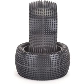 Schumacher Racing U6838 - Cactus 1/10 Yellow Tires, Rear (2)