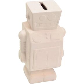 DIY Robot Ceramic Bank - Makes 12 - Crafts for Kids and Fun Home Activities