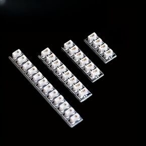 5 PCS 0.8 Mm 2 Pin Expansion Board Sockets for Led Light Kit Compatible with Lego Blocks Model (8 seat)