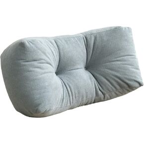 Back Pillow for Chair, Lumbar Support Pillow for Office Chair Lower Back Pain Relief Soft Cushion Car Bed Couch Sitting High Elasticity (Gray, 35cm*16cm*20cm)