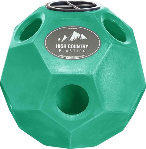 High Country Plastics Hay Play Ball Green in Saudi Arabia