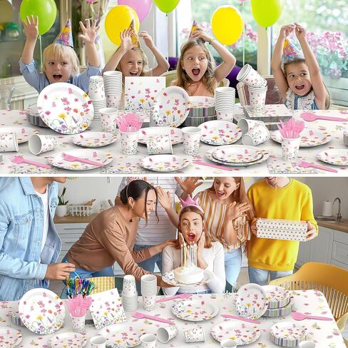 170 Pcs Hunting Birthday Party Decorations, Camo Birthday, Deer Party Supplies Plates Napkins Cups Cutlery Tablecloth for Gone Hunting Themed Party Decorations, Serves 24 in Kuwait