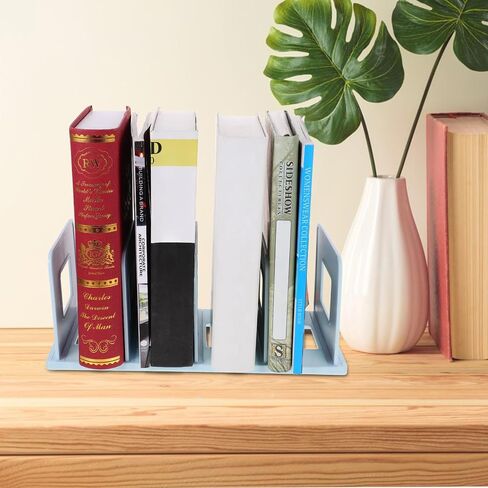 منظم كتب سطح المكتب منظم ملفات متعددة الوظائف ، موقف أنيقة للمكتبة المنزلية المكتبة وغرفة الدراسة مواد قوية تمنع التحول in Kuwait