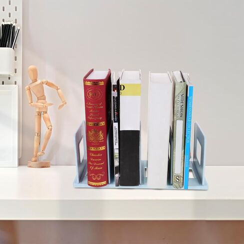 منظم كتب سطح المكتب منظم ملفات متعددة الوظائف ، موقف أنيقة للمكتبة المنزلية المكتبة وغرفة الدراسة مواد قوية تمنع التحول in Kuwait