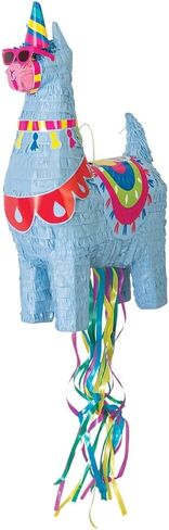 Unique Multicolor Llama-tastic Pull String 3D Pinata - Pack of 1 | Unique Party Fun Celebration Game for Fiesta Celebrations, Kids Birthdays & Fun Events in Saudi Arabia