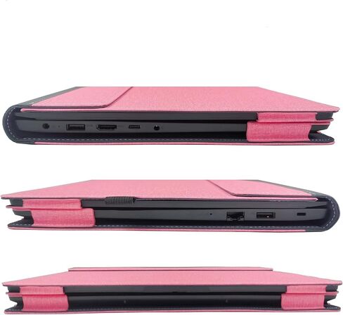 غطاء محمول متوافق مع HP EliteBook 640 840 845 1040 G9 G10 G11 Probook 440 445 14 بوصة G11 Zbook Firefly 14 G9 Case Skin Skeve Pouch (Pink) in Kuwait