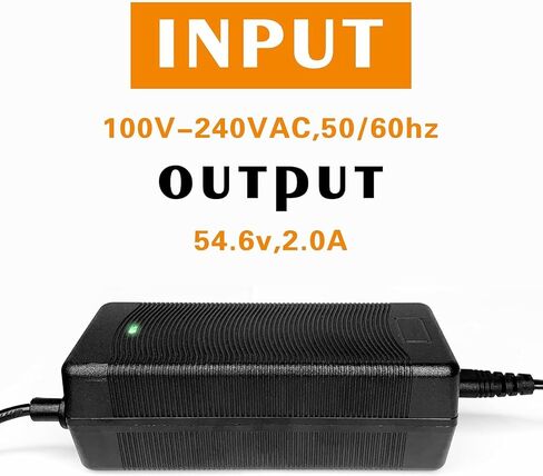 54.6V 2A Fast Battery Charger Adapter, 5multiple Output interfaces，Compatible with 48V Electric Scooter and Bike Lithium Batteries. in Saudi Arabia