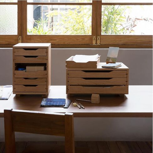 Storage Box Storage Cabinet，Flat File Cabinet Storage, Desktop Drawer Cabinet,Wooden Desktop Cabinet,Desktop Document Drawings All Solid Wood Office Mobile Drawer Cabinet,Detailed Design,fit in Saudi Arabia