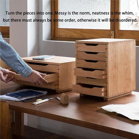 Storage Box Storage Cabinet，Flat File Cabinet Storage, Desktop Drawer Cabinet,Wooden Desktop Cabinet,Desktop Document Drawings All Solid Wood Office Mobile Drawer Cabinet,Detailed Design,fit in Saudi Arabia