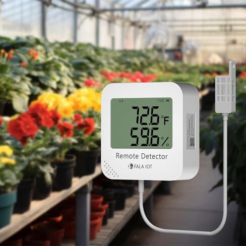 External Single Temperature Sensor Probe, Waterproof Digital Probe Sensor, -40~248℉(-40~120℃) Temp Sensor 5m(16ft) in Saudi Arabia