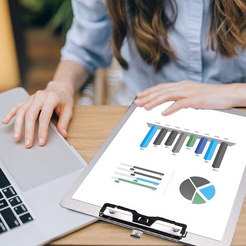 الحافظة المغناطيسية الفولاذ المقاوم للصدأ مع القلم - أحجام متعددة ، تصميم مغناطيسي ، ضروري للمكتب والمنزل (4.3 × 6.5 بوصة) in Kuwait