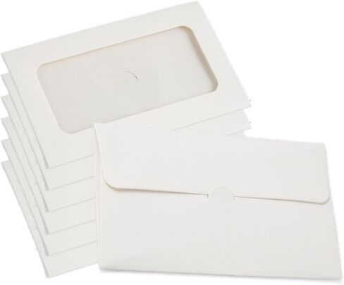 120 Packs black Window Gift Card Envelopes,which can be used for businesses offering gift cards, promotional events, corporate giveaways, and retail settings. in Saudi Arabia