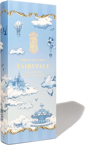 اكتب حكاية خرافية خاصة بك ، مجموعة هدايا كاروسيل مع قلم أزرق فاتح وأحبار 5 مل ، NIB غرامة in Kuwait