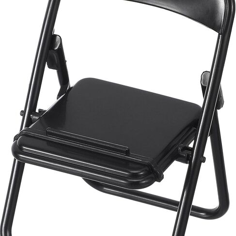 12pcs كراسي قابلة للطي صغيرة ، كرسي دمية أثاث دمية ميني ، كراسي قابلة للطي مصغرة ، حامل حامل للهاتف الخلوي مضحك ، كرسي بلاستيكي مصغر ، لتزيين الدمية in Kuwait