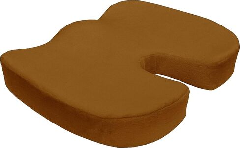 Bookishbunny Coccyx Orthopedic Memory Foam Office Cairs and Car Care Pad Pad Comply لألم الظهر وإغاثة عرق النسا (الأرجواني) in Kuwait
