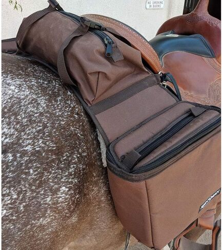 Reinsman Insulated Leakproof Cooler Saddle Bag with Additional Cantle Bag and Straps in Saudi Arabia