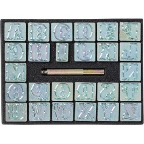 Weaver Leather 1" Uppercase Alphabet Leather Stamping Set