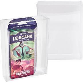 Acrylic Display Case for Lorcana Starter Deck Boxes Premium UV Protection