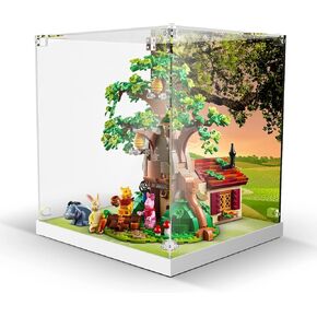Acrylic Display Case Compatible with Lego 21326 Winnie The Pooh; ONLY Display Case, The Model NOT Included
