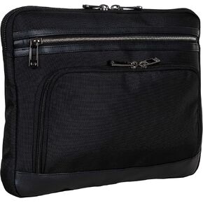 Streeterville 15.6" Laptop & Tablet Business Case Computer Sleeve Bag, Black