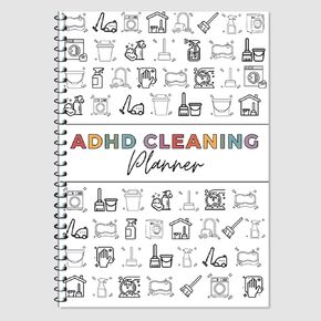 ADHD Cleaning Plan Schedule, Editable Home Cleaning Plan, Daily, Weekly and Monthly Yearly Cleaning Checklist, Custom Adjustable Clean Up Household Chores Sheet, List