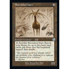 Magic: the Gathering - Burnished Hart (071) - Schematic - The Brothers' War Retro Artifacts