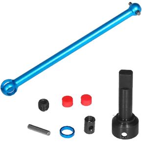 Aluminum Central Drive Shaft CVD Driveshaft for 1/10 Tamiya XV02 XV-02 Pro RC Car Upgrade Parts(Blue)