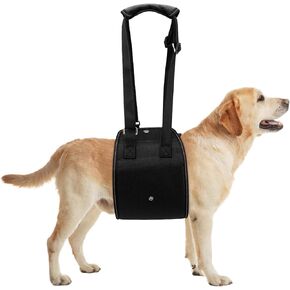 Dog Lift Harness Dog Sling for Large Dogs, Portable Dog Carrier Sling for Back Legs, Ajustable Hip Support Harness for Weak Rear Leg, Assist Senior Disabled Joint Injuried and After ACL